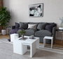 Hanah Home Ortanca - White Juego de mesa de centro